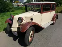 Tatra 11, luftgekühlten Zweizylinder-Boxermotor mit 1056 cm³ Hubraum und 12 PS (31.08.2019)