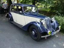 Tatra 75, luftgekühlten Vierzylinder-Boxermotor mit 1688 cm³ Hubraum und 30 PS (31.08.2019)