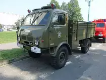 Tatra 805, Baujahr 1959, V8-Benzin Motor, luftgekühlt, 2.545 cm³ Hubraum, 55 KW (31.08.2019)