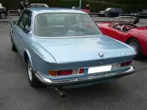 Heckansicht eines BMW E9 2500 CS. 6. Saarner Oldtimer-Cup am 08.09.2019 in Mülheim an der Ruhr.