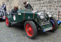 =Riley 12/4 Special Brooklands 1,5l, Bj. 1936, 1485 ccm, 70 PS, gesehen in Fulda anl. der SACHS-FRANKEN-CLASSIC im Juni 2019