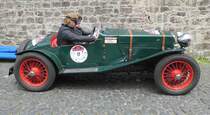 =Riley 12/4 Special Brooklands 1,5l, Bj. 1936, 1485 ccm, 70 PS, gesehen in Fulda anl. der SACHS-FRANKEN-CLASSIC im Juni 2019