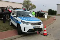 Bundespolizei Land Rover Discovery am 08.09.19 beim Tag der offenen Tür in Hünfeld 