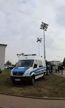 Bundespolizei Mercedes Benz Sprinter am 08.09.19 beim Tag der offenen Tür in Hünfeld 