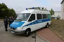Bundespolizei Mercedes Benz Sprinter am 08.09.19 beim Tag der offenen Tür in Hünfeld 