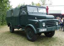 =Hanomag AL 28 GruKw, ehemaliges Dienstfahrzeug des Bundesgrenzschutz, ausgestellt beim Tag der offenen Tür anl. 60 Jahre Bundespolizei Standort Hünfeld im September 2019