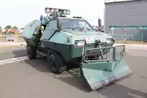 Bundespolizei Bergepanzer am 08.09.19 beim Tag der offenen Tür in Hünfeld