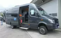 =MB Sprinter als Befehlskraftwagen der Regionalen Bereichswerkstatt IKT, ausgestellt beim Tag der offenen Tür anl. 60 Jahre Bundespolizei Standort Hünfeld im September 2019