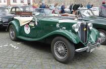 =MG TD, Bj. 1950, 1250 ccm, 54 PS, gesehen in Fulda anl. der SACHS-FRANKEN-CLASSIC im Juni 2019