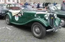 =MG TD, Bj. 1950, 1250 ccm, 54 PS, gesehen in Fulda anl. der SACHS-FRANKEN-CLASSIC im Juni 2019