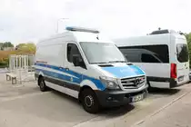 Bundespolizei Mercedes Benz Sprinter am 08.09.19 beim Tag der offenen Tür in Hünfeld 