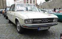 =Audi 100 LS, gesehen in Fulda anl. der SACHS-FRANKEN-CLASSIC im Juni 2019