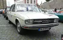 =Audi 100 LS, gesehen in Fulda anl. der SACHS-FRANKEN-CLASSIC im Juni 2019