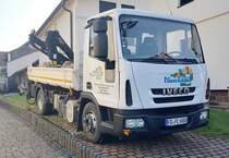 =Iveco von FLIESEN ECKSTEIN steht im August 2019 in Petersberg