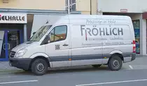 =MB Sprinter der Firma Fröhlich steht im September 2019 in Fulda