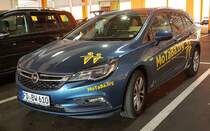 =Opel Astra von MoTaBa steht im August 2019 in Petersberg