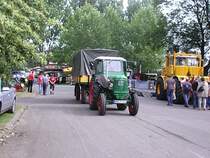 Famulus RS14/36 macht sich auf den Heimweg vom Bulldogtreffen im AGRA Messepark in Markleeberg 2007