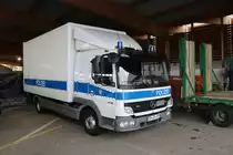 Bundespolizei Mercedes Benz Atego am 08.09.19 beim Tag der offenen Tür in Hünfeld 