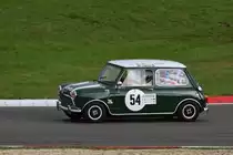 Austin Mini Cooper S, Fahrer: Labner Reinhard, AT & Labner Fabio, AT. Rennen 7: AvD-Tourenwagen- und GT-Trophäe, am Samstag 10.8.19 beim 47. AvD - Oldtimer Grand Prix 2019 / Nürburgring
