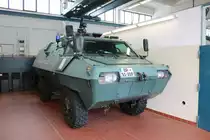 Bundespolizei Räumfahrzeug am 08.09.19 beim Tag der offenen Tür in Hünfel