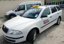 Skoda Octavia 2 als Taxi am 20.06.19 in Kirkwall