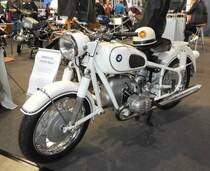 =BMW R 50  Weisse Maus , ausgestellt bei den Retro Classics in Stuttgart, 03-2019