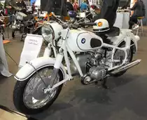 =BMW R 50  Weisse Maus , ausgestellt bei den Retro Classics in Stuttgart, 03-2019
