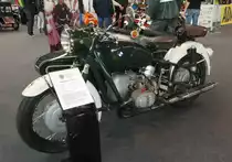 =BMW R 50/2 mit Seitenwagen, ausgestellt bei den Retro Classics in Stuttgart, 03-2019