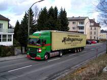 DAF_XF95.480 der Fa.Angermayr tritt am Freitag Nachmittag noch eine Tour Richtung Deutschland an;090313