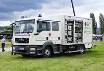 MAN TGL 10.220, DRK MTF 38 RLP (Katastrophenschutz Rheinland-Pfalz) beim Tag der Bundeswehr in Koblenz - 15.06.2019