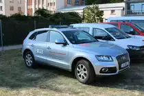 Stadt Frankfurt am Main Medizinische Gefahrenabwehr Audi Q5 am 14.09.19 in Frankfurt Osthafen 