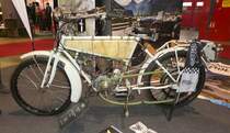 =Wanderer 4HKR, Bj. 1911, 505 ccm, Bauzeit 1910 - 1915, ausgestellt bei den Retro Classics in Stuttgart, 03-2019