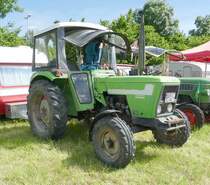 =Deutz D 5206, ausgestellt bei der Traktorenaustellung der Fendt-Freunde Bad Bocklet im Juni 2019