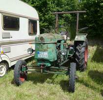 =Deutz, ausgestellt bei der Traktorenaustellung der Fendt-Freunde Bad Bocklet im Juni 2019