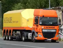 DAF CF Sattelzug aus Polen in Neubrandenburg am 27.07.2019