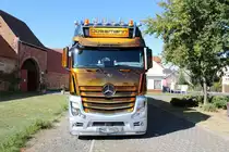 Mercedes Benz Actros am 21.09.19 in Mittel Gründau 