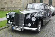 =Rolls-Royce Hooper Coach, Bj. 1957, 4887 ccm, 160 PS, rastet in Fulda anl. der SACHS-FRANKEN-CLASSIC im Juni 2019