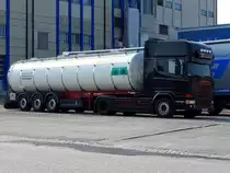 SCANIA-Tanksattel, im Einsatz für Milchtransport; 180805