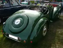 Hweckansicht eines Allard K1 aus dem Jahr 1947. Oldtimertreffen des Oldtimerclubs Schermbeck am 22.09.2019 in Lühlerheim.