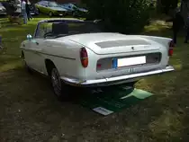 Heckansicht einer 1965´er Renault Caravelle Cabriolet. Oldtimertreffen des Oldtimerclubs Schermbeck am 22.09.2019 in Lühlerheim.