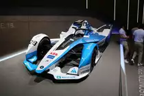 BMW Motorsport Formula E Rennwagen am 22.09.19 auf der IAA in Frankfurt am Main 