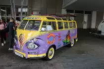 VW Bulli T1 am 22.09.19 auf der IAA in Frankfurt am Main 