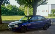 Mazda 323. Foto: Pécs (HU), Sommer 2019.