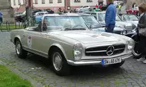 =MB Baureihe W 113, steht in Fulda anl. der SACHS-FRANKEN-CLASSIC im Juni 2019