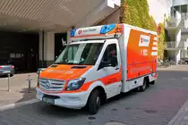 Malteser Mercedes Benz Sprinter RTW am 22.09.19 auf der IAA in Frankfurt am Main 