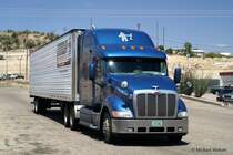 Peterbilt 387 auf einem Truckstop in Kingman, AZ. Mai 2006.