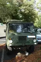 Hamburg im Stadtpark am 23.9.2019: Volvo C303, Geländefahrzeug, Bauzeit: 1974 – 1980 /