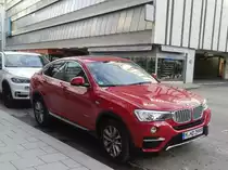 BMW X4 in München, März, 2019.