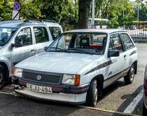 Opel Corsa A Swing, der ersten Generation, fotografiert in August, 2019 (Pécs-HU).