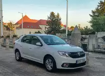 Dacia Logan, fotografiert in August, 2019 (Pécs-HU).